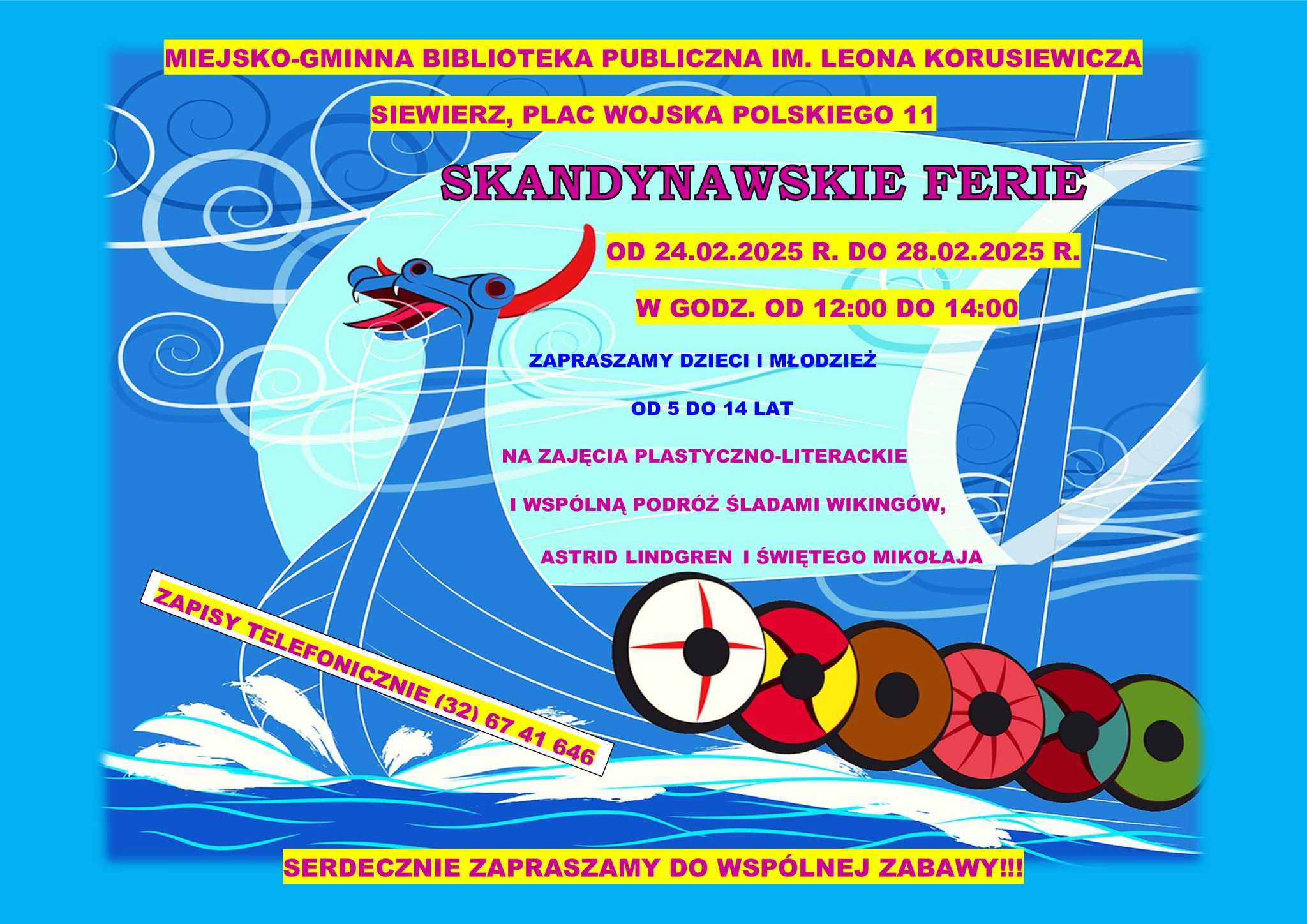 Skandynawskie ferie_plakat